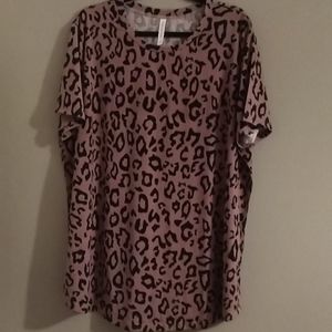 Tickled Teal Short Sleeve Tee 3X